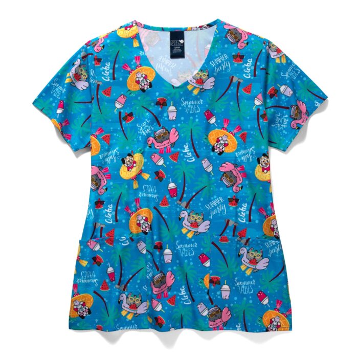 ZOE+CHLOE ženska bluza sa V izrezom Playcation